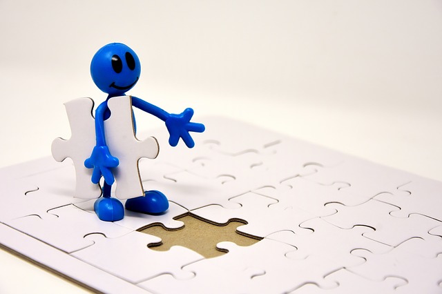 postavička na puzzle